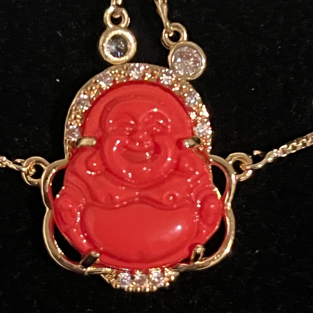 Buddha Pendant SliderToggle Bracelet NWOT